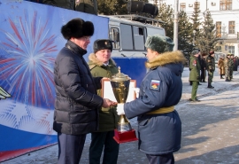 Омские кадеты победили в смотре-конкурсе боевой песни