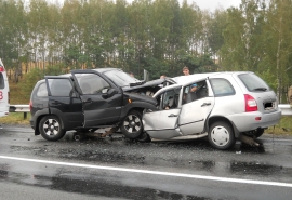 На трассах в Омской области на 85% выросла смертность в авариях
