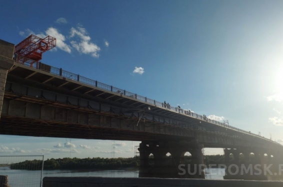 В Омске с 23 мая изменится схема движения на Ленинградском мосту