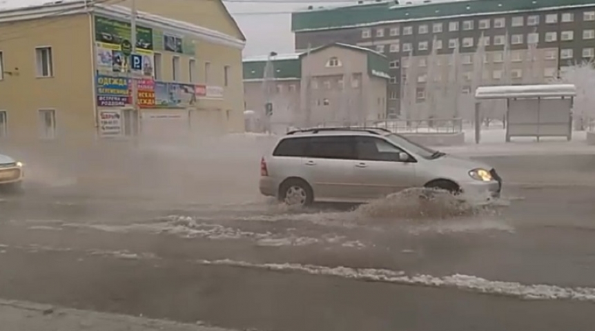 Омск горячий. Водяная Герцена.