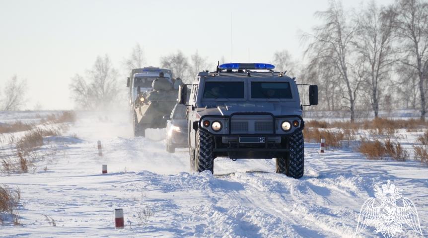 Росгвардия объяснила появление военной техники в центре Омска