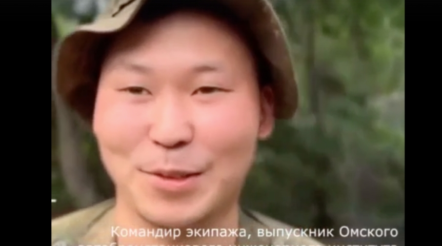 Выпускник омского института угнал украинский танк с поля боя