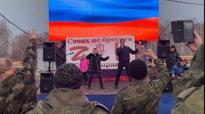 Мобилизованных в Омске посетили представители генерала Шаманова