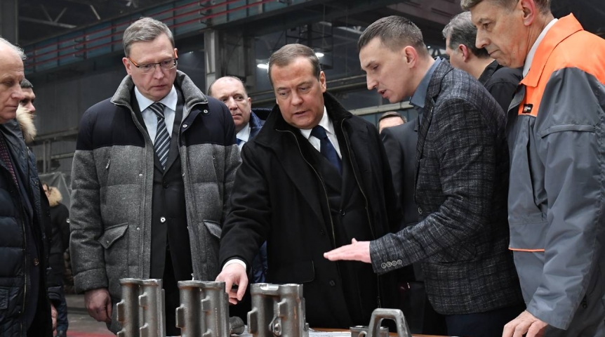 Бурков сообщил подробности приезда Медведева на «Омсктрансмаш»