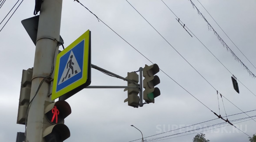 В Омске установят светофоры на семи перекрестках