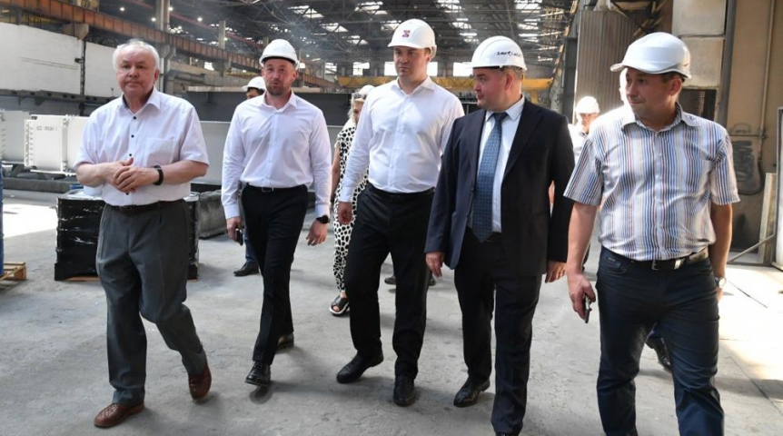Хоценко оценил мощность производства омского завода металлоконструкций «Мост»