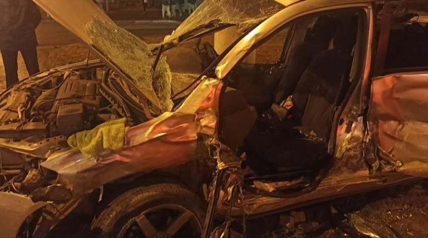 Происшествия в Омске Опубликованы кадры жуткой аварии на окраине Омска