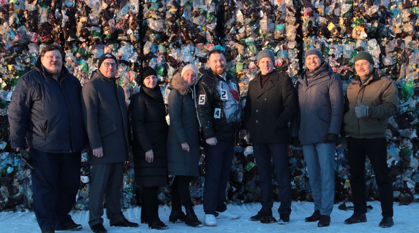 Регоператор показал экоактивистам России работу омских мусоросортировочных заводов