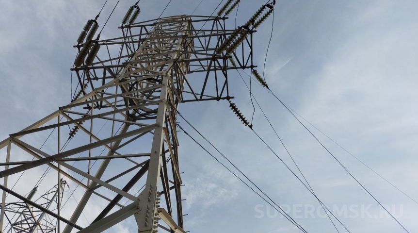 Власти назвали причину отключения электроподстанции в Омской области