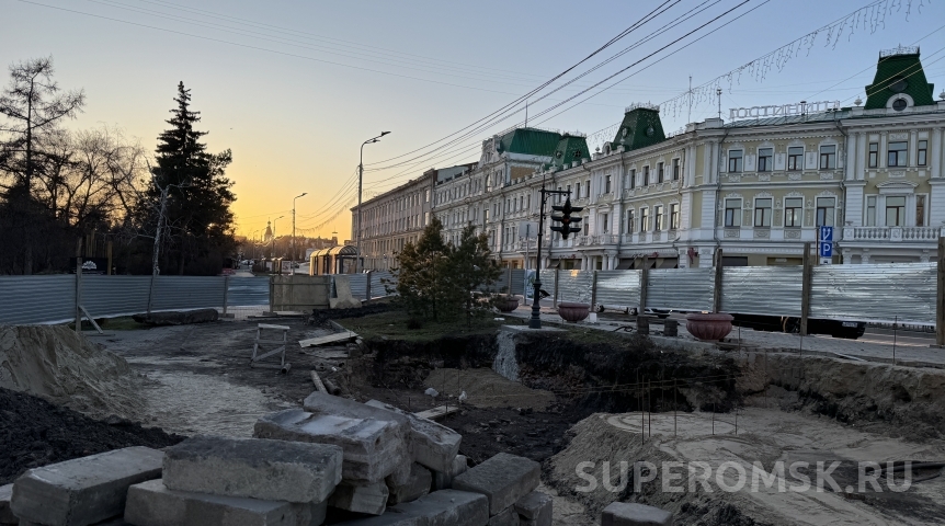 Краевед сообщил об истории старинной кладки, найденной при благоустройстве в центре Омска