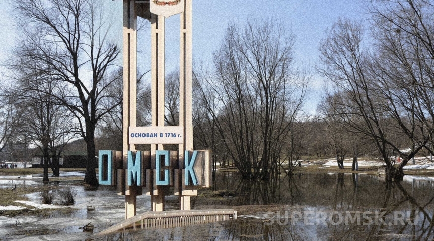 В Омской области ввели режим ЧС федерального уровня из-за паводка