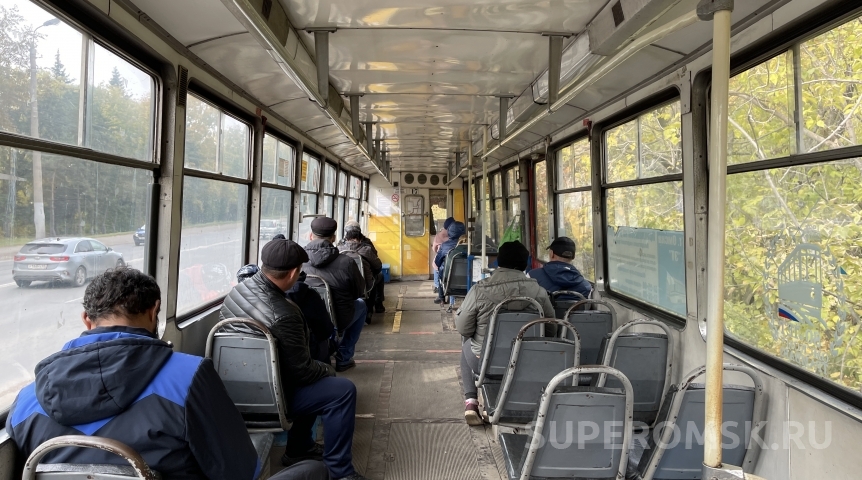 В Омске временно сократят маршруты трамваев до Амура