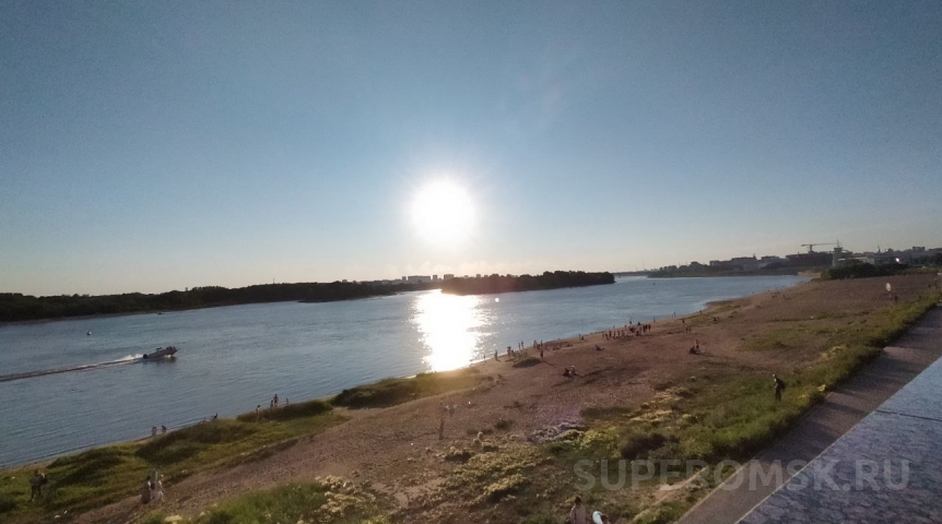 В Омске в реке у пляжа обнаружили труп с документами