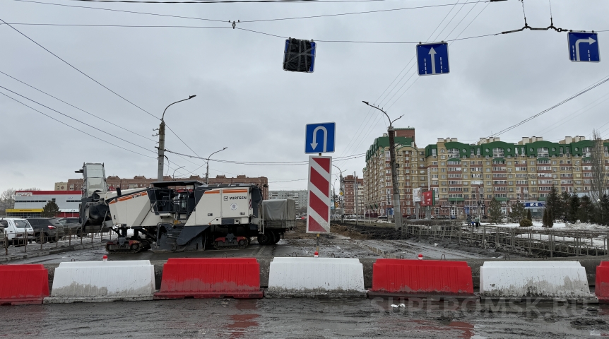 В Омске с 1 июля изменится схема движения на двух перекрестках бульвара Архитекторов