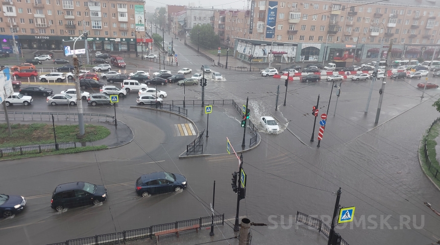 Как долго в Омске и области будут лить мощные затяжные дожди