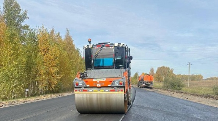 Губернатор Омской области Хоценко объявил о ходе ремонта межрайонной трассы