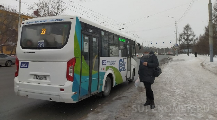 Определены проблемные для общественного транспорта остановки в Омске