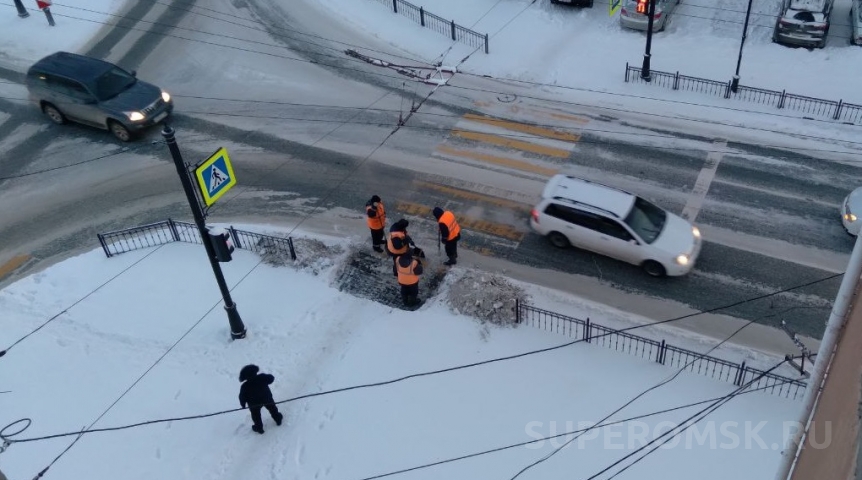 Мэрия прокомментировала появление «дорожной феи» в Омске