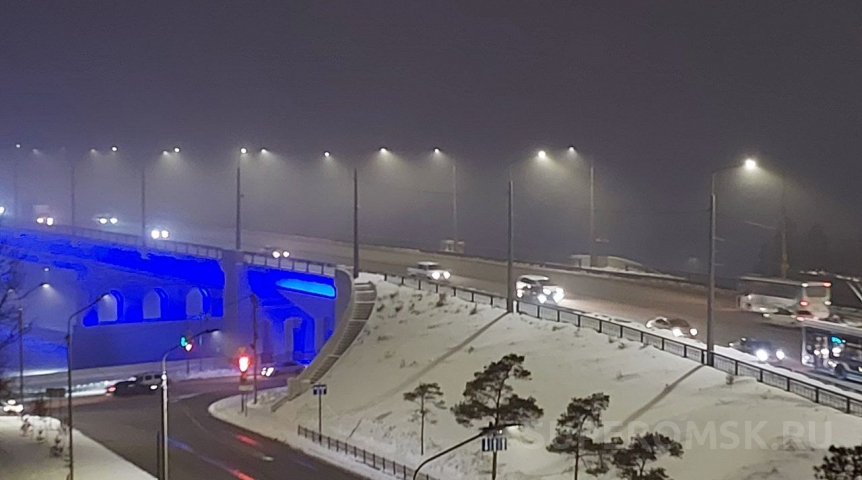 Омск неожиданно накрыл радиационный туман