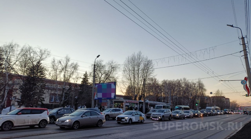 На фоне реагентов и светофоров снизилась аварийность в Омске