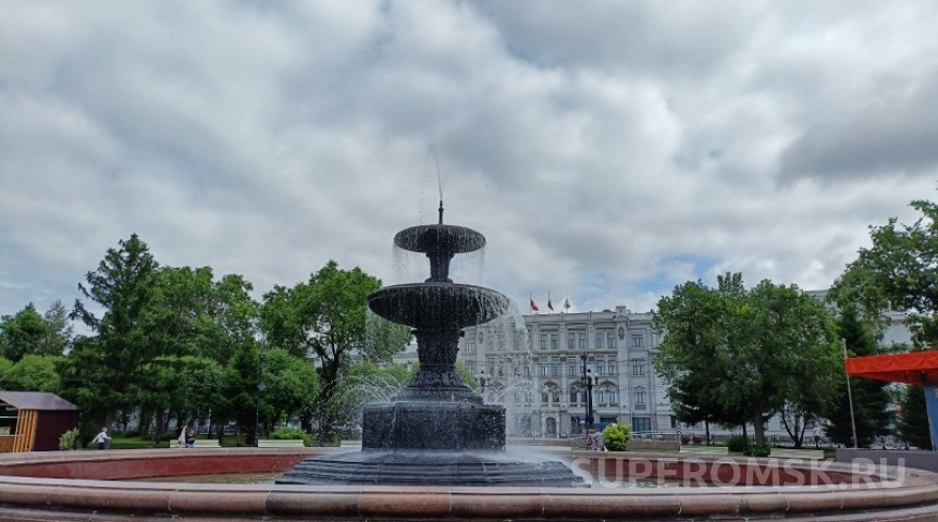 Мэр Омска Шелест назвал дату запуска фонтанов