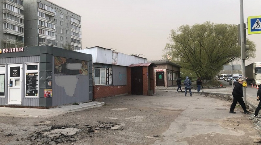 Появилось фото с места трагедии на Заозерной в Омске