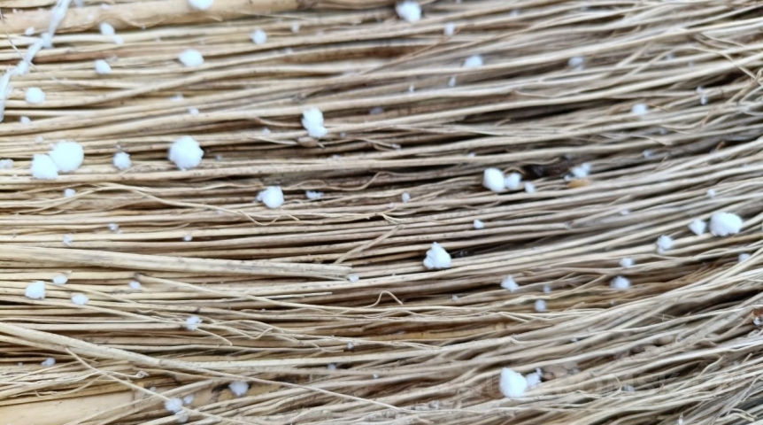 В Омске пошел град