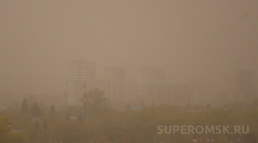 Эколог объяснил природу пылевого урагана в Омской области