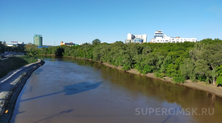 В Омской области река должна выйти из берегов