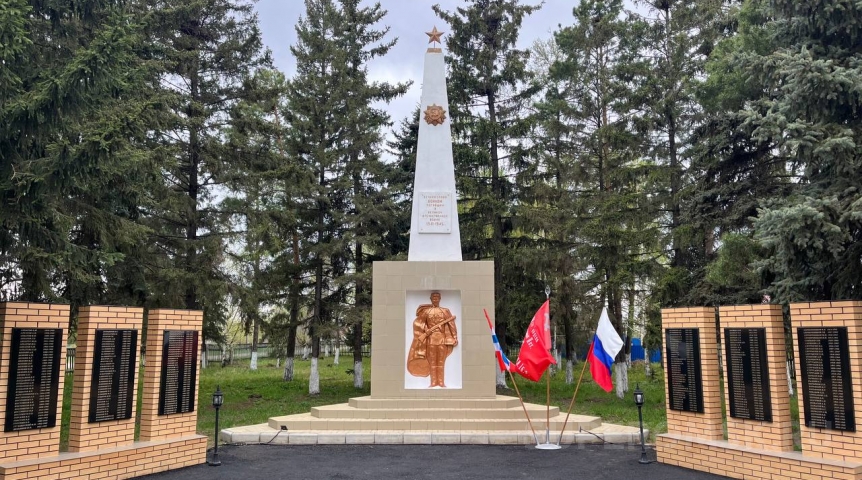 Глава Омского района Долматов сообщил об открытии Мемориала воинам