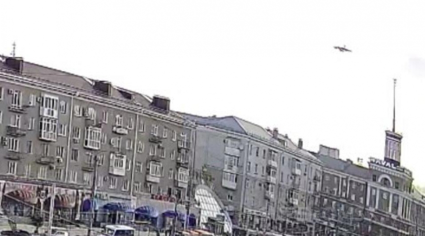 Над Омском замечен непассажирский тяжелый самолет