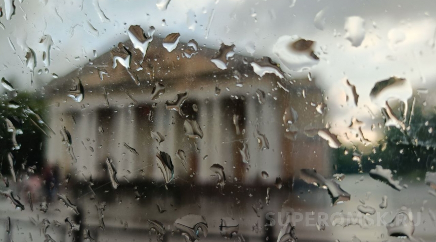 На Омскую область движется сильное потепление, но с градом