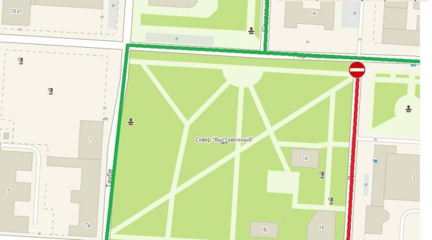 В центре Омска перекроют улицу Достоевского