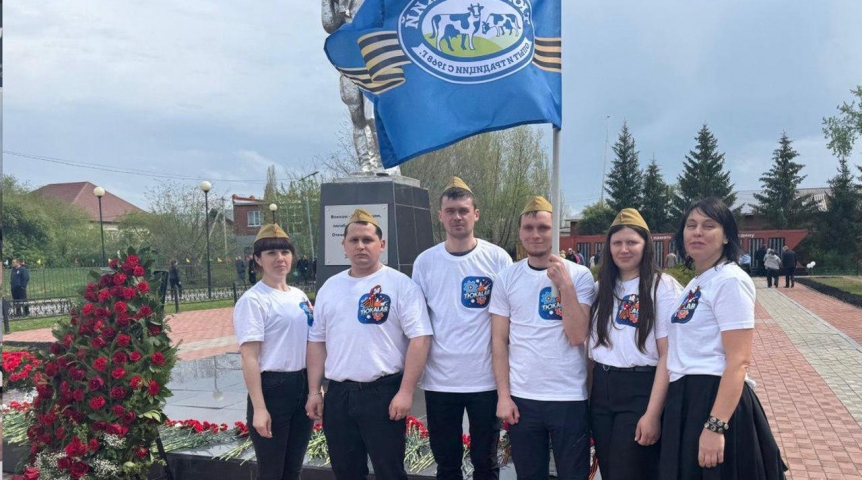 В Тюкалинске прошел митинг к 80-летию Великой Победы