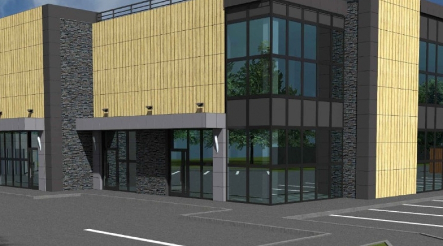 В Омске построят трехэтажный торговый комплекс