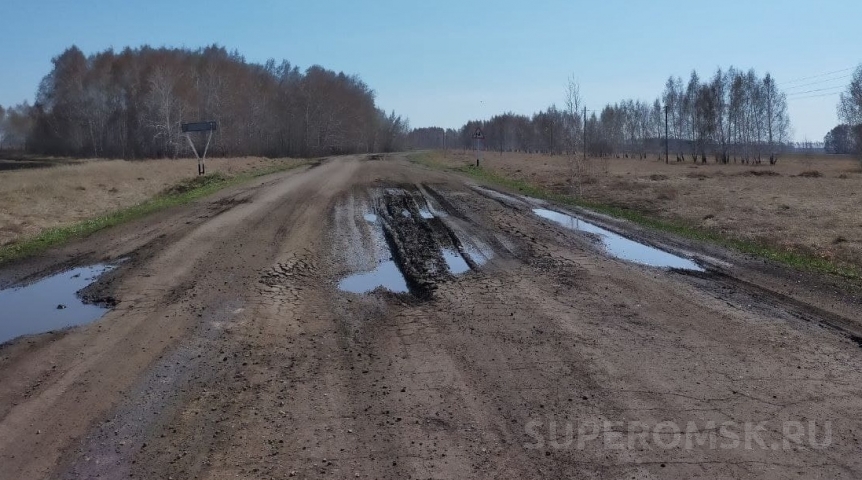 Под Омском школьник за рулем мопеда разбился об КамАЗ
