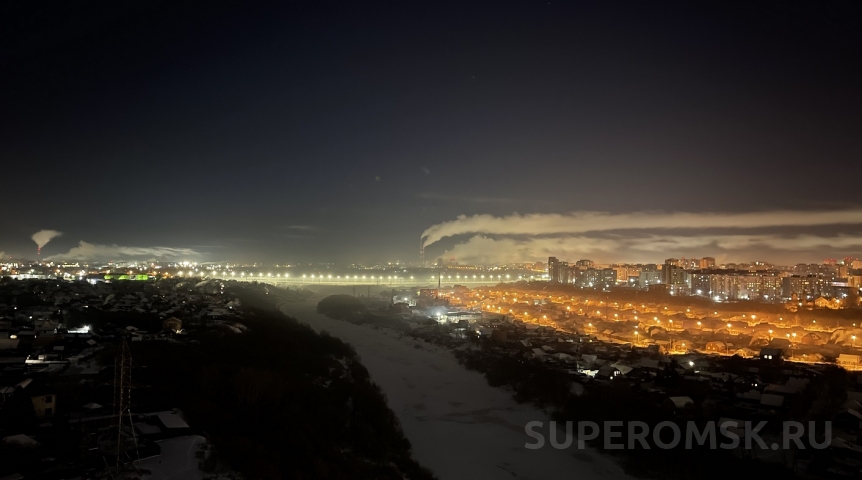 Для Омска и области объявлены метеоусловия первой степени опасности