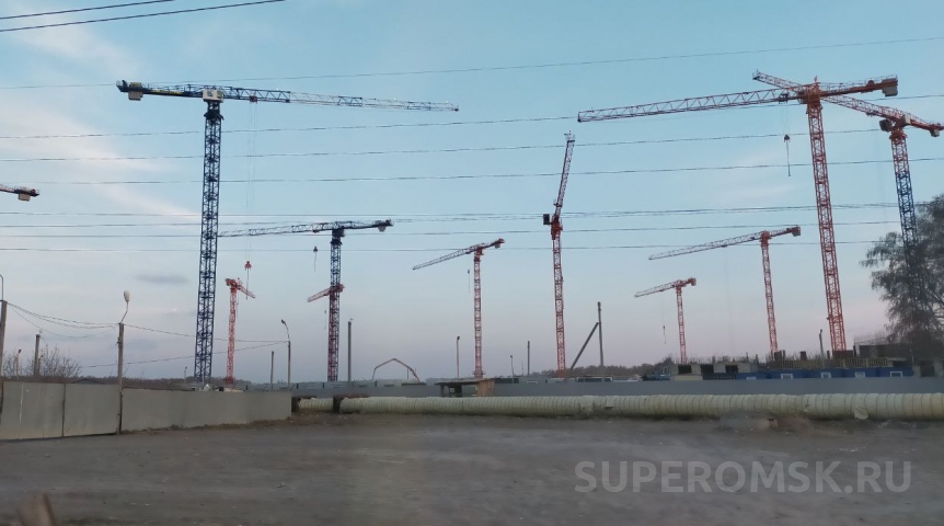 В строящемся микрорайоне Омска ввели еще один дом