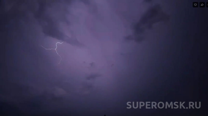 Мощный ливень пройдет по Омской области