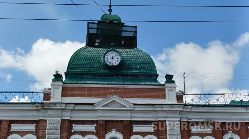 Подрядчик ремонта купола на Любинском в Омске: «Часы будут играть»