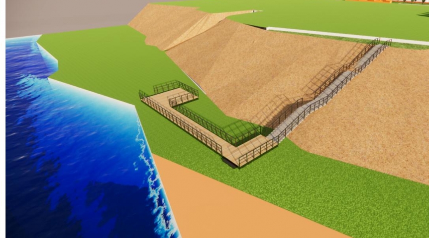 На Иртыше перед Омском сделают пляж