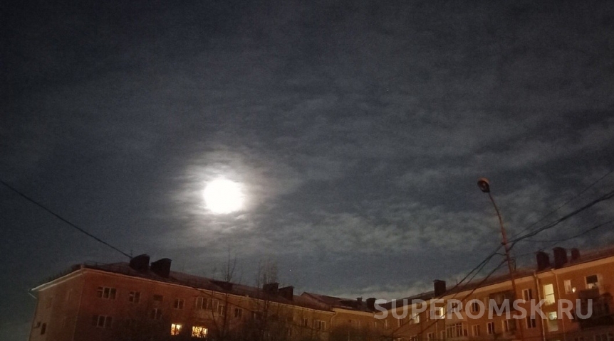 В ночном омском небе может проявиться след космического корабля