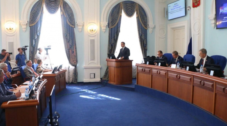 Виталий Хоценко рассказал об укреплении экономического потенциала Омской области в 2024 году