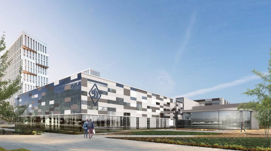 Омское облправительство показало эскиз нового спортивного комплекса «Динамо»