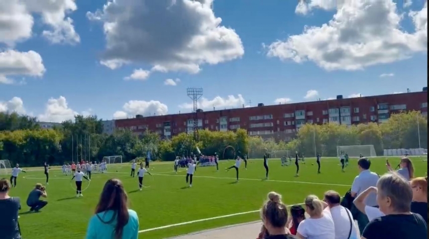 В Омске обновили бывший стадион «Омскшины»