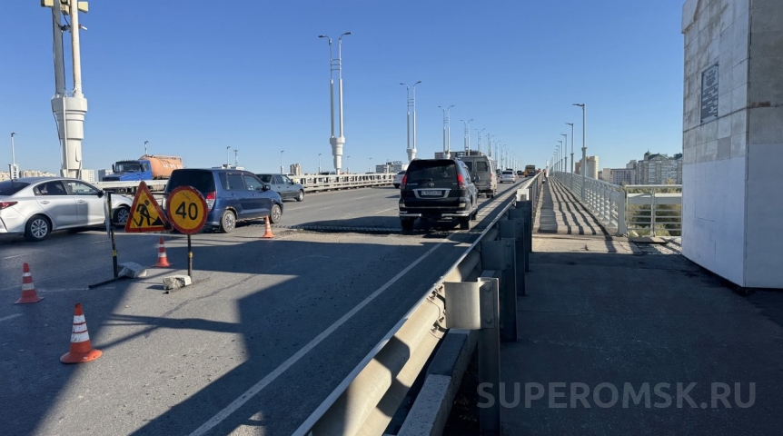 В Минтрансе прокомментировали внезапный ремонт омского метромоста