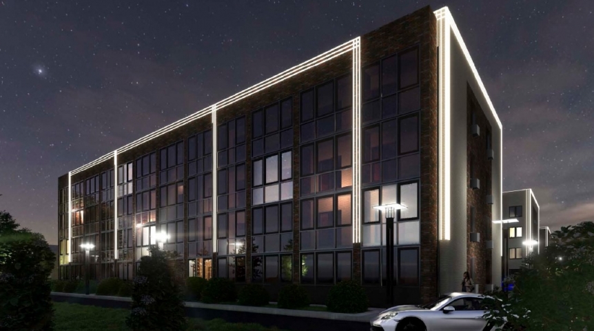 В Омске построят две идентичные высотки с «однушками»