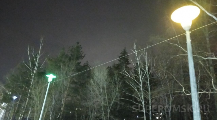 На уличное освещение в Омске добавили 9 миллионов рублей