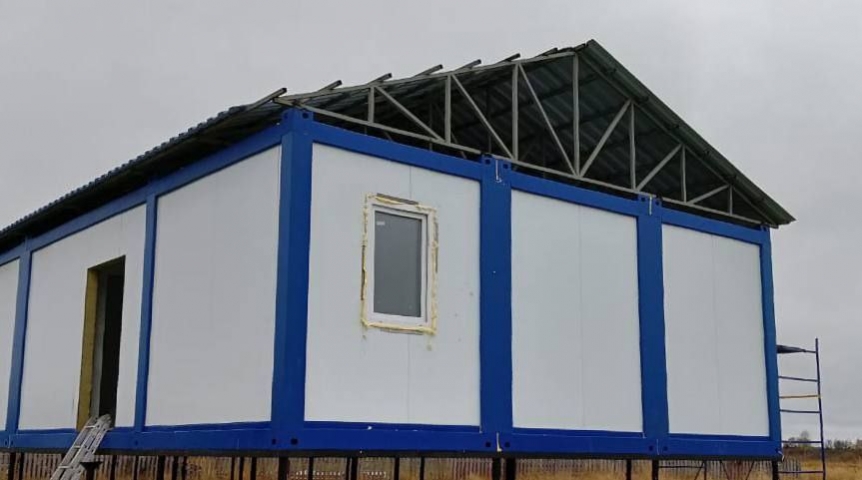 Омский губернатор Хоценко сообщил о возведении новых ФАПов взамен разрушенных паводком