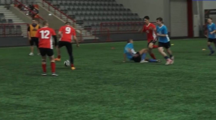 В Омске прошел турнир по футболу для незрячих спортсменов